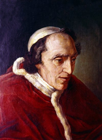 Pave Pius VII af Unknown artist