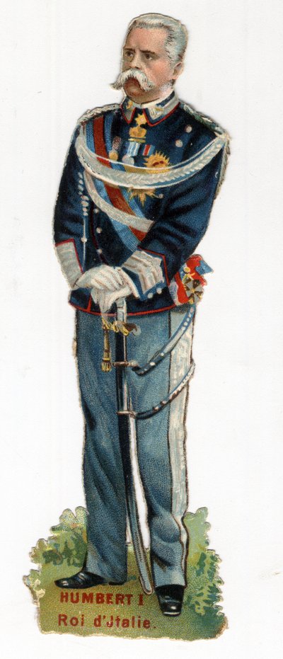 Portræt Humbert I (Umberto I af Unknown artist