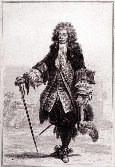 Portræt af Abraham, Marquis Duquesne (1610 - 1688), fransk sømand. af Unknown artist