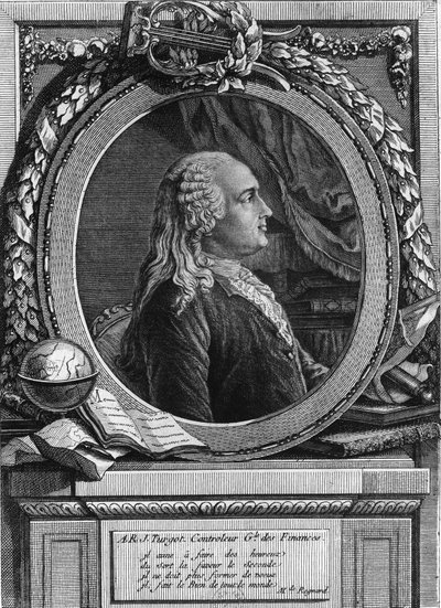 Portræt af Anne Robert Jacques Turgot (1727-1781), Baron de l