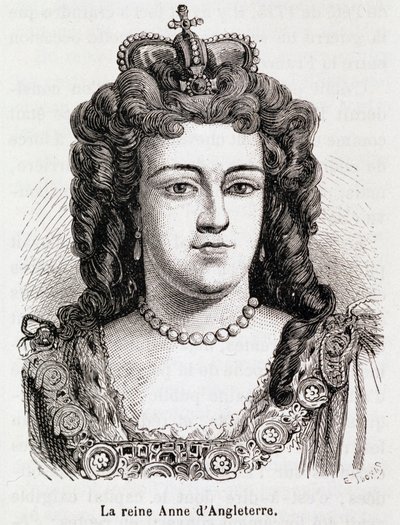 Portræt af Anne af England. af Unknown artist