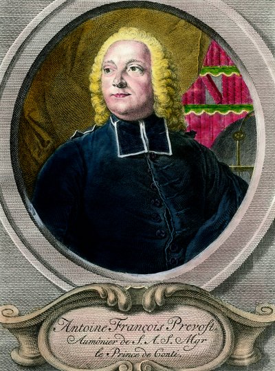 Portræt af Antoine Francois Prevost d