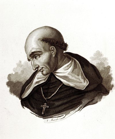 Portræt af Bartolome de Las Casas (1474-1566). af Unknown artist
