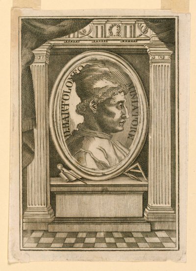 Portræt af Bartolomeo di Miniato (d.1548) af Unknown artist