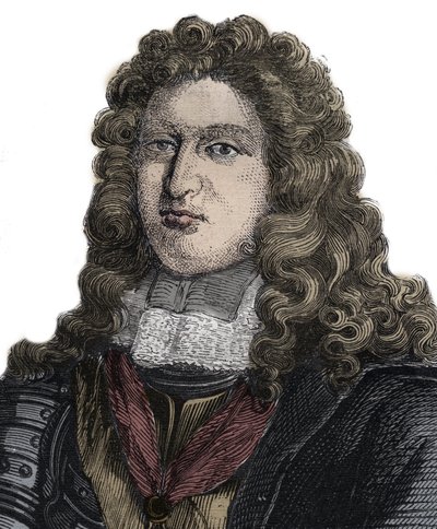 Portræt af Charles Auguste de La Fare Comte de Laugères (1644-1712), fransk digter af Unknown artist