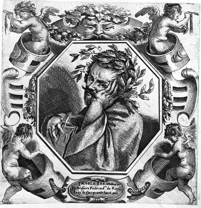 Portræt af Charles Errard (1606-1689), fransk maler, tegner og arkitekt af Unknown artist