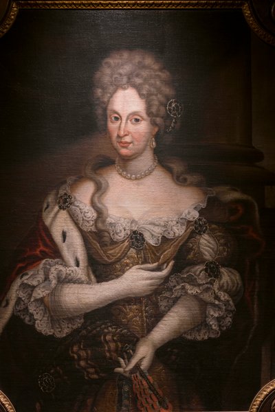 Portræt af Dorotea Sofia af Neoburg af Unknown artist