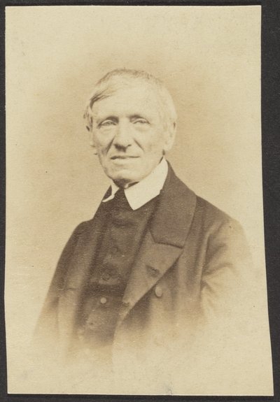 Portræt af Dr. Newman af Unknown artist