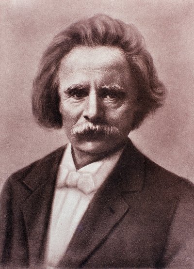 Portræt af Edvard Grieg (kridttegning) af Unknown artist
