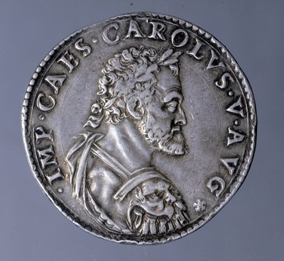 Portræt af kejser Karl V (1500 - 1558) af Unknown artist
