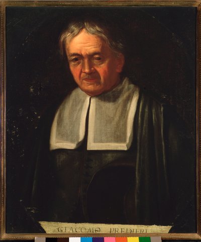 Portræt af Giacomo Maria Predieri (olie på lærred af Unknown artist