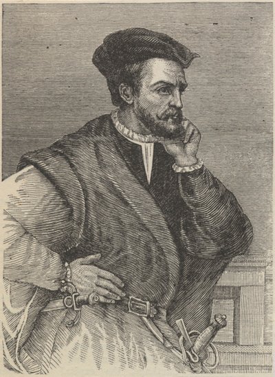 Portræt af Jacques Cartier af Unknown artist