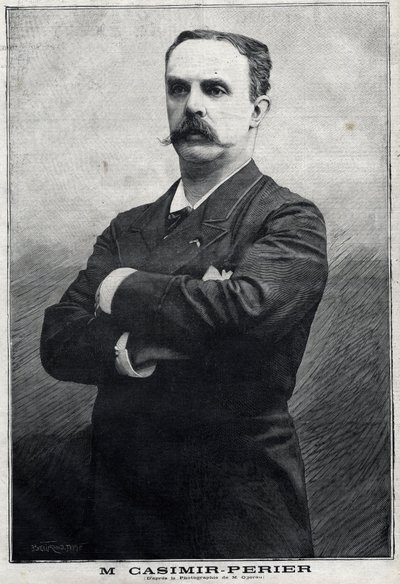 Portræt af Jean Casimir-Perier (Casimir Perier af Unknown artist