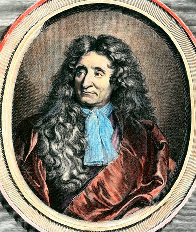 Portræt af Jean de La Fontaine af Unknown artist