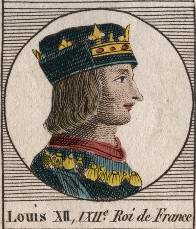 Portræt af kong Ludvig XII af Unknown artist
