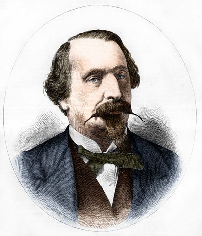 Portræt af Napoleon III (1808-1873), franskmændenes kejser. af Unknown artist