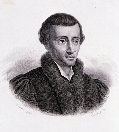 Portræt af Nicolas Copernicus (Nicolaus Copernicus af Unknown artist