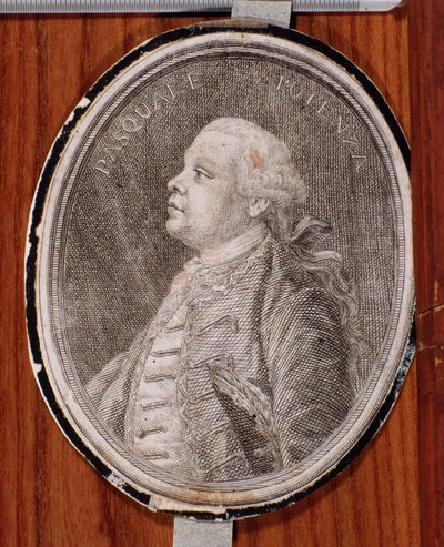 Portræt af Pasquale Potenza (gravering af Unknown artist