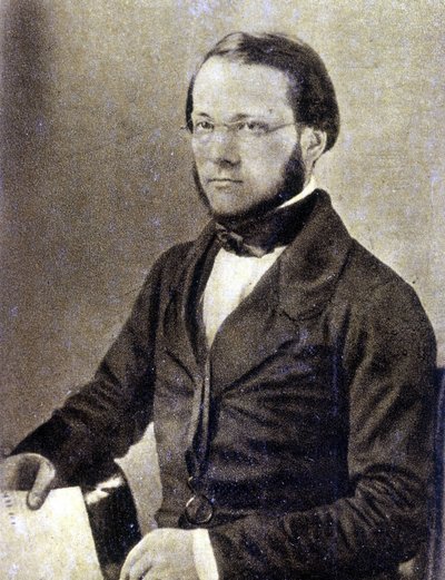 Portræt af Pasteur i 1852. af Unknown artist