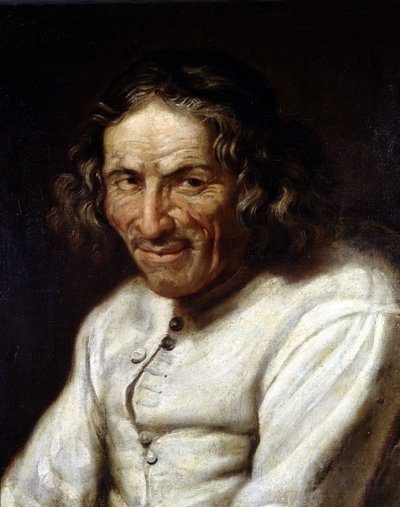 Portræt af Paul Scarron (1610 - 1660), forfatter - olie på lærred, Musee de Tessee, Le Mans af Unknown artist