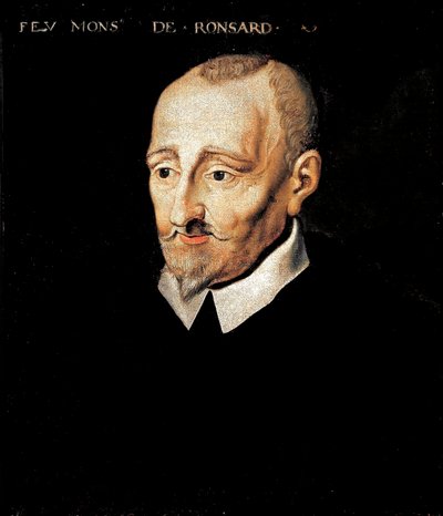 Portræt af Pierre de Ronsard (maleri af Unknown artist