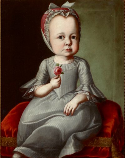 Portræt af Sophia Elizabeth von Brukenthal (1749-1753) af Unknown artist