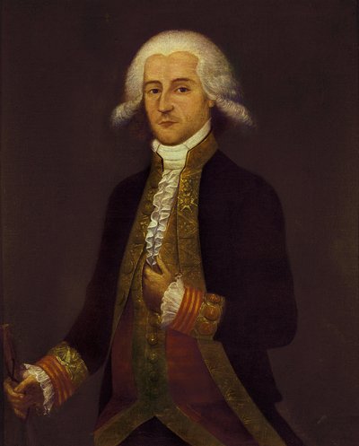 Portræt af den spanske sømand og militærmand Federico Carlos Gravina (1756-1836), slutningen af det 18. - 19. århundrede (olie på lærred) af Unknown artist