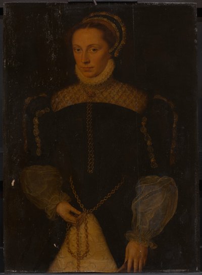 Portræt af en kvinde af Unknown artist