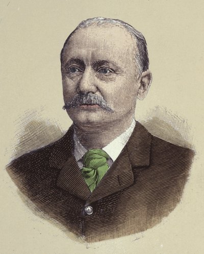 Portræt af den britiske soldat Lord Robert Stephenson Smith Baden Powell (1857-1941), grundlægger af spejder. af Unknown artist