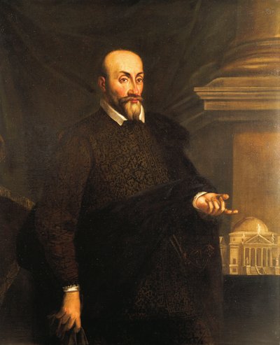 Portræt af arkitekten Andrea Palladio af Unknown artist