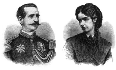 Portrætter af Prins Felix Salm-Salm (Salm Salm af Unknown artist