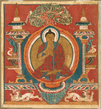 Prædiker Sakyamuni af Unknown artist