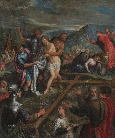 Forberedelse til korsfæstelsen af Unknown artist