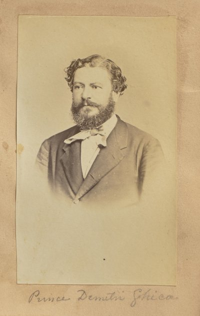 Prins Demitrie Ghica af Unknown artist