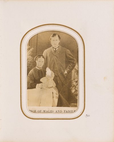 Prinsen af Wales og hans familie af Unknown artist