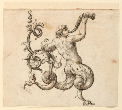 Projekt Fragment af en Ornament af Unknown artist
