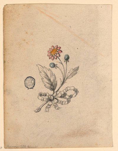 Projekt for en Corsage af Unknown artist