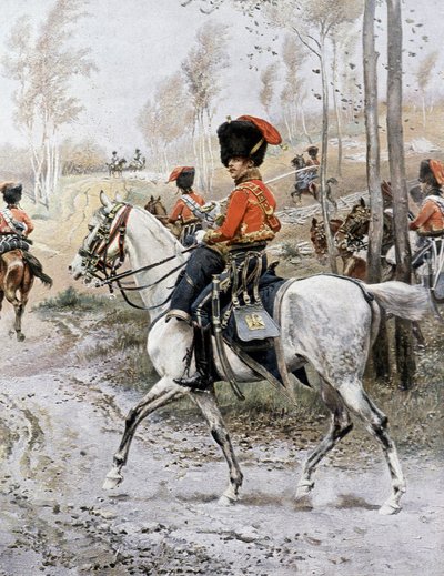 Regiment af Hestejægere af Unknown artist