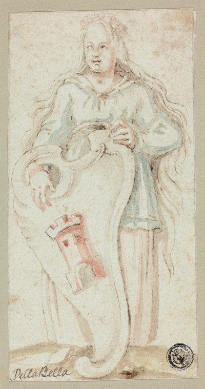 Sankt Barbara af Unknown artist