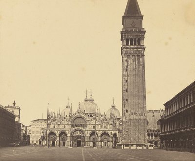[Markuskirken og Campanile] af Unknown artist