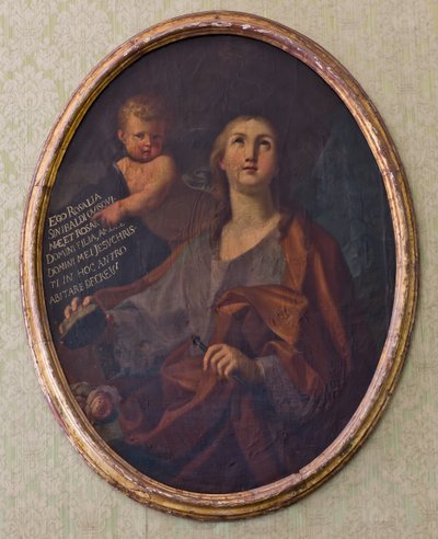 Sankt Rosalia af Unknown artist