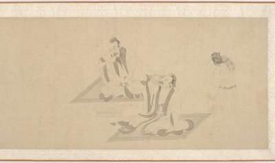Scener fra Tao Yuanmings liv (del 1) af Unknown artist