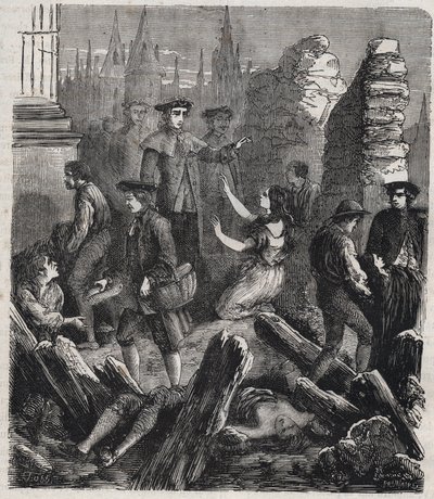 Sebasiao Jose de Carvalho og Mello af Unknown artist
