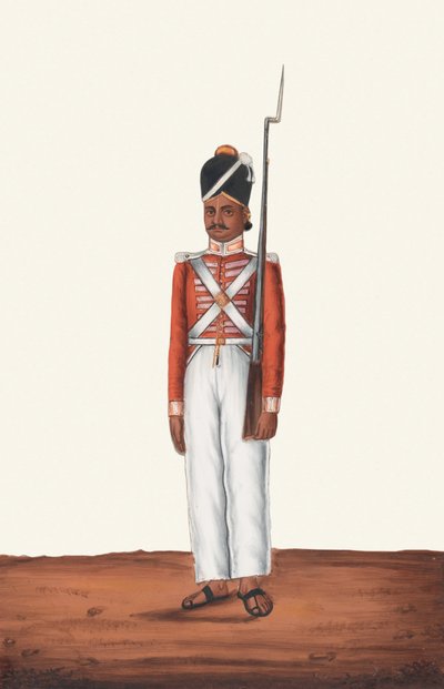Sepoy, Madras hær af Unknown artist