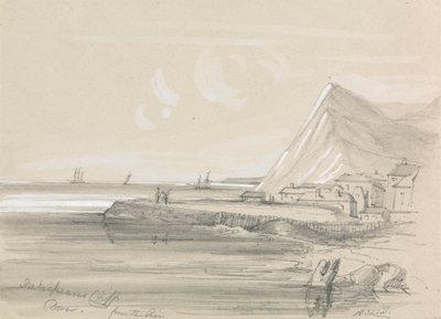 Shakespeares Cliff, Dover af Unknown artist