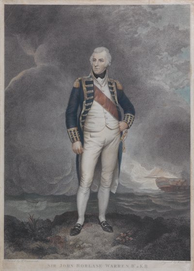 Sir John Borlase Warren (1753-1822) af Unknown artist