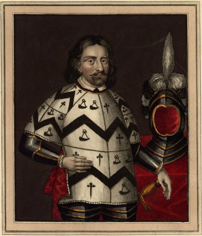Sir Richard Sutton (1460-1524), engelsk advokat - Anonym - 1815 - Akvatinte - 17x14,7 - Privat samling af Unknown artist