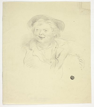 Smilende mand af Unknown artist