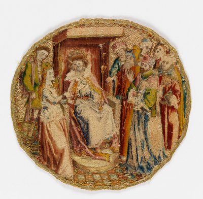 St. Catherine forvirrede lærde før kejser Maxentius af Unknown artist