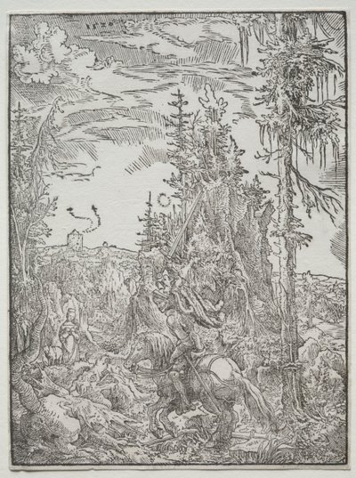 St. George og dragen af Unknown artist